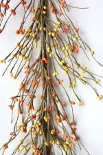 EV-R1009 Orange and Yellow Pip Berry Garland