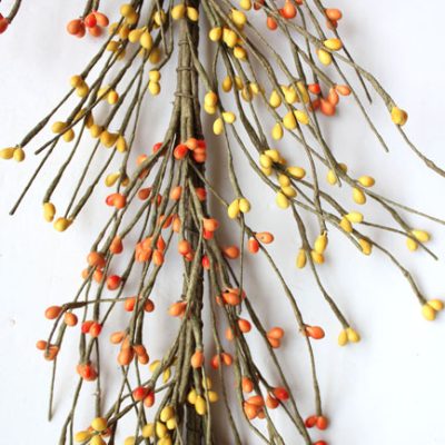 EV-R1009 Orange and Yellow Pip Berry Garland