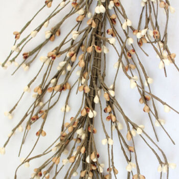 EV-C27 - Primitive Pip Berry Garland in Cream and Mustard