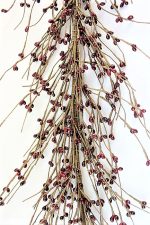 EV-C6 - Primitive Pip Berry Garland in Burgundy