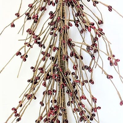 EV-C6 - Primitive Pip Berry Garland in Burgundy