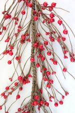 EV-48R Red pip berries garland