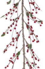 EV-5095R - Red and green berries garland