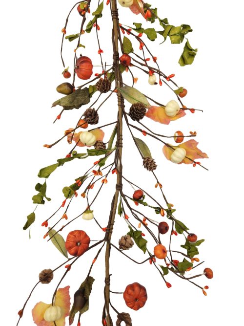 EV-094Y Berry Pumpkin Garland