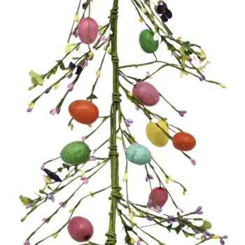 EV-125N Easter Garland with Eggs