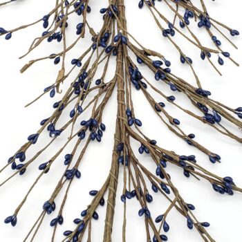 EV-C36 Country Navy Blue Pip Berry Garland