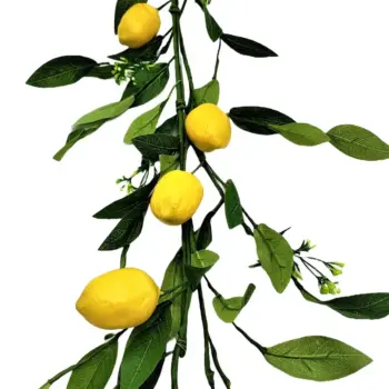 EV-858G Yellow Lemon Garland