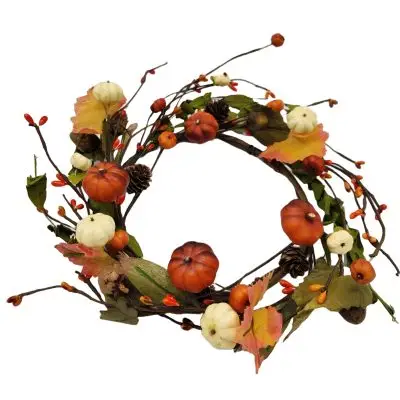 6.5" Pumpkin Candle Ring