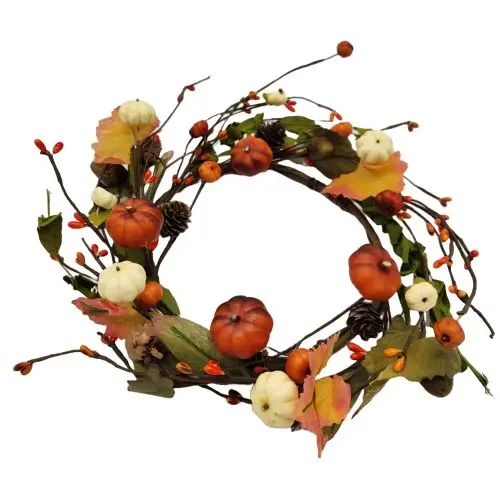 6.5" Pumpkin Candle Ring